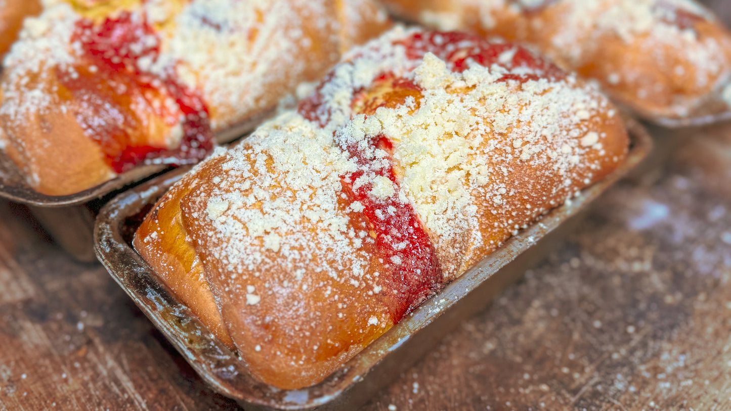 Cherry & Cheese Babka